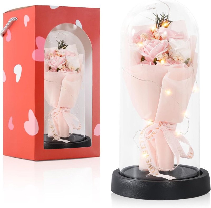 Bouquet de Rose Artificielle (Love is Eternity)